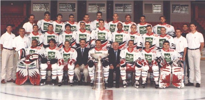 L'équipe des Gothiques champions de France